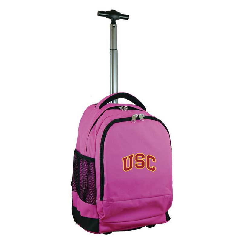 CLSCL780-PK: NCAA Southern Cal Trojans Wheeled Premium Backpack